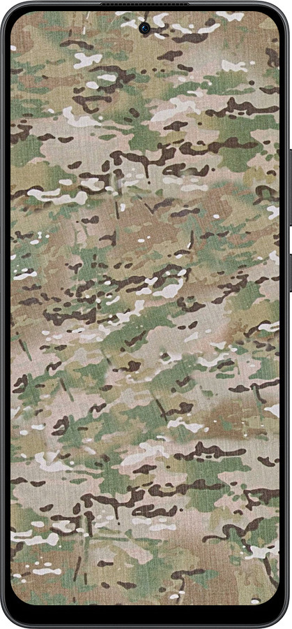 Силиконовый чехол Камуфляж v5 для Oppo Reno13 F 5G / Reno13 F 4G - 1201u-3955 изображение 