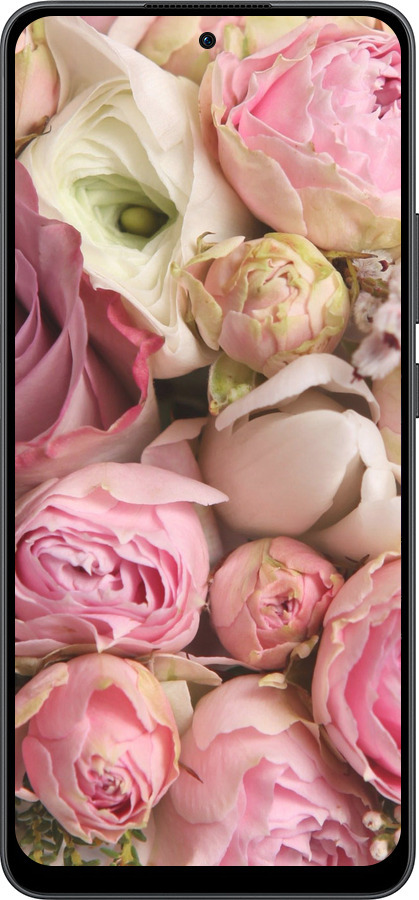 Силіконовий чехол Троянди v2 для Oppo Reno13 F 5G / Reno13 F 4G - 2320u-3955 изображение 