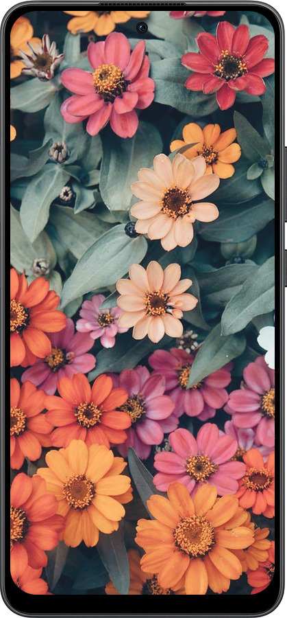 Силіконовий чехол Beauty flowers для Oppo Reno13 F 5G / Reno13 F 4G - 4050u-3955 изображение 