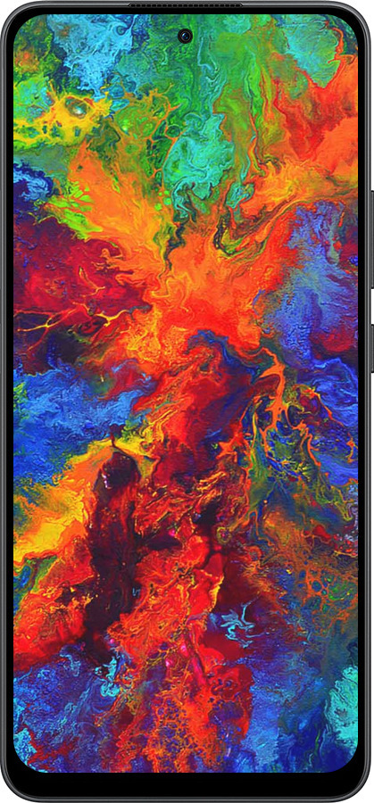 Силиконовый чехол Акварель на холсте для Oppo Reno13 F 5G / Reno13 F 4G - 4150u-3955 изображение 