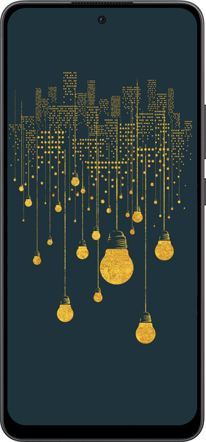 Силиконовый чехол Иллюстрация ночного города для Oppo Reno13 F 5G / Reno13 F 4G - 4162u-3955 изображение 