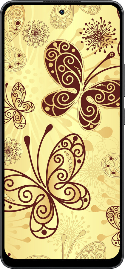 Силіконовий чехол Красиві метелики для Oppo Reno13 F 5G / Reno13 F 4G - 4170u-3955 изображение 
