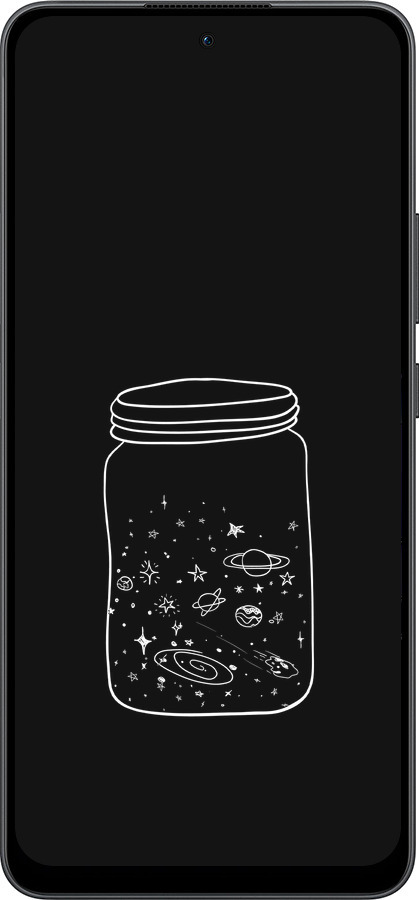 Силиконовый чехол Космос в банке для Oppo Reno13 F 5G / Reno13 F 4G - 4297u-3955 изображение 