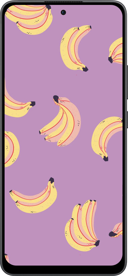 Силиконовый чехол Бананы для Oppo Reno13 F 5G / Reno13 F 4G - 4312u-3955 изображение 