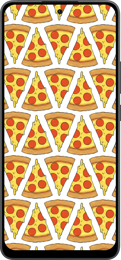 Силіконовий чехол Піца для Oppo Reno13 F 5G / Reno13 F 4G - 4408u-3955 изображение 