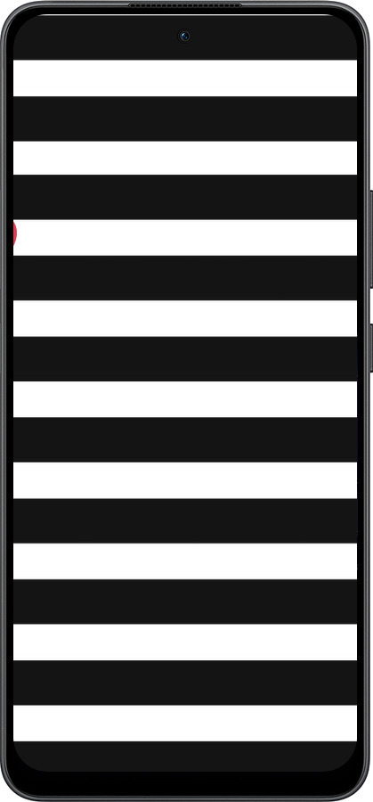 Силиконовый чехол Черно-белые полосы для Oppo Reno13 F 5G / Reno13 F 4G - 4461u-3955 изображение 