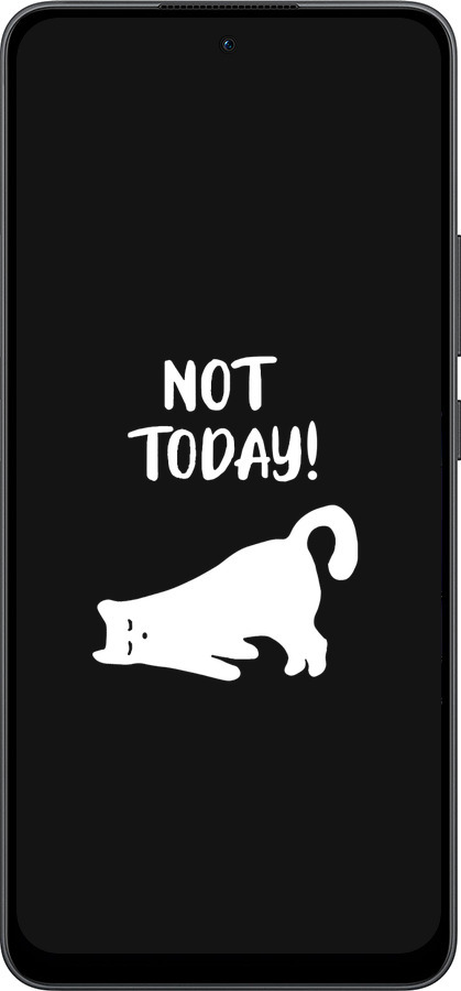 Силиконовый чехол Уставший кот для Oppo Reno13 F 5G / Reno13 F 4G - 4535u-3955 изображение 