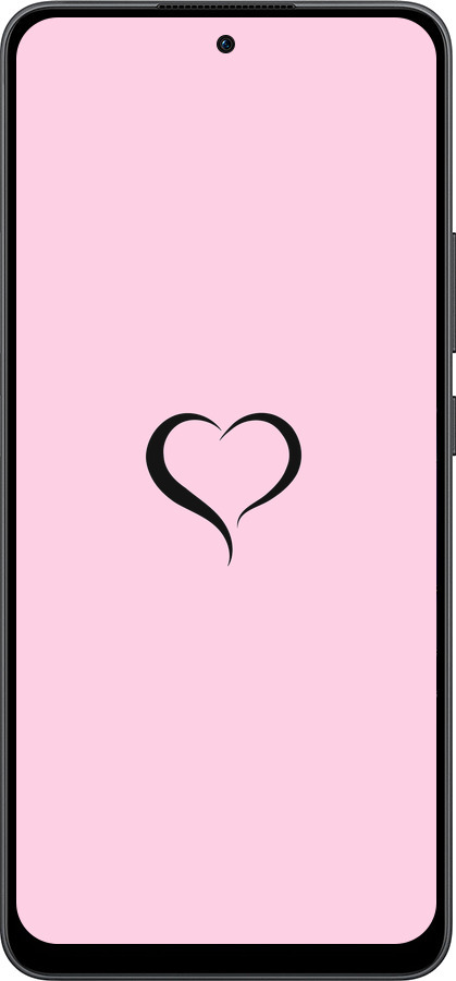 Силіконовий чехол Серце 1 для Oppo Reno13 F 5G / Reno13 F 4G - 4730u-3955 изображение 