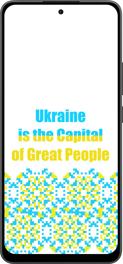 Силіконовий чехол Ukraine  для Oppo Reno13 F 5G / Reno13 F 4G - 5283u-3955 изображение 