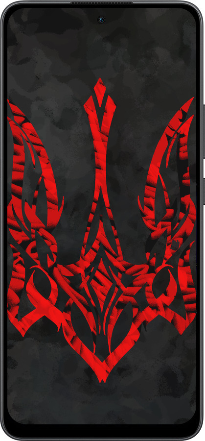 Силиконовый чехол Герб Украины v4 для Oppo Reno13 F 5G / Reno13 F 4G - 5319u-3955 изображение 