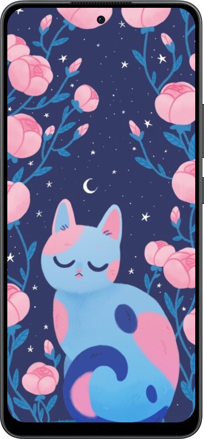 Силиконовый чехол № 5409 для Oppo Reno13 F 5G / Reno13 F 4G - 5409u-3955 изображение 