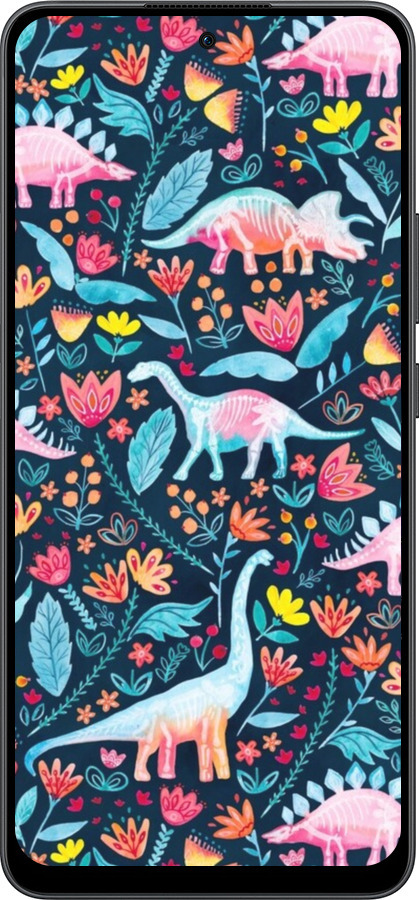 Силиконовый чехол № 5415 для Oppo Reno13 F 5G / Reno13 F 4G - 5415u-3955 изображение 