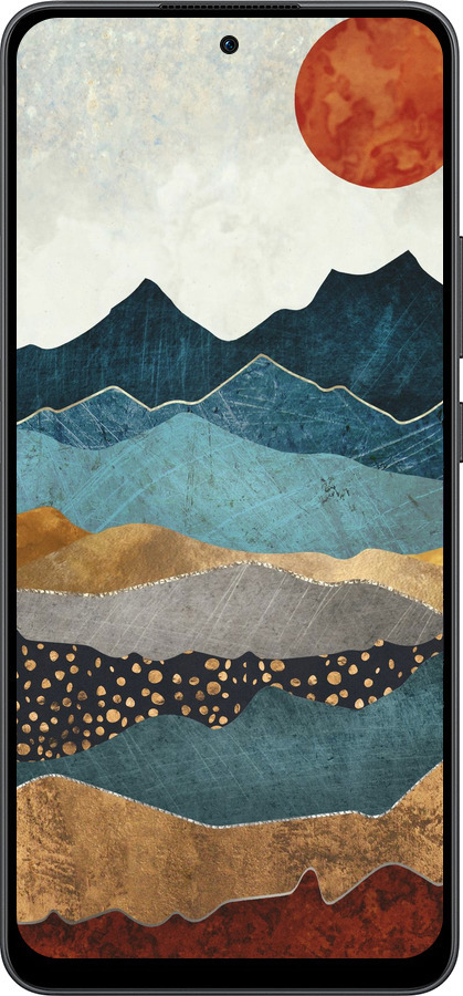 Силиконовый чехол Закат горы для Oppo Reno13 F 5G / Reno13 F 4G - 5434u-3955 изображение 