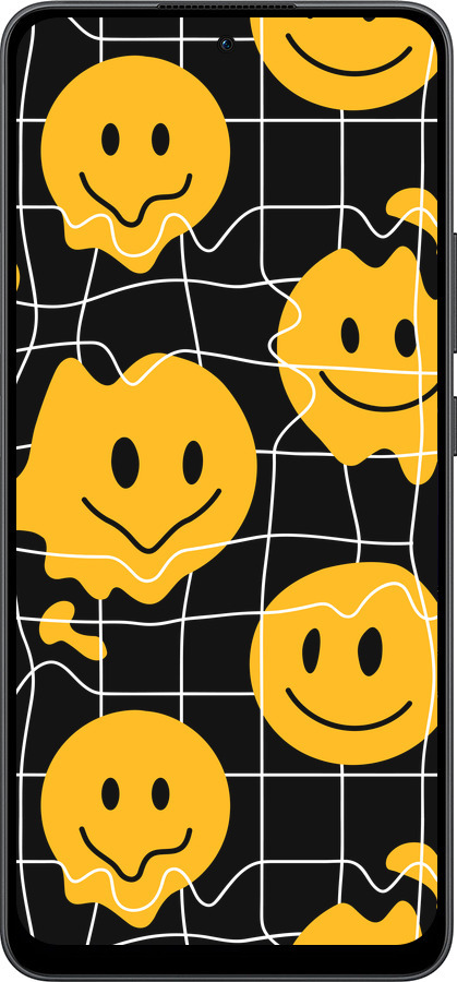 Силіконовий чехол Смайли v3 для Oppo Reno13 F 5G / Reno13 F 4G - 5623u-3955 изображение 