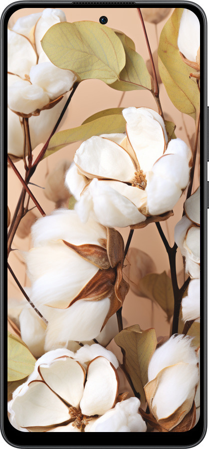 Силиконовый чехол Хлопок для Oppo Reno13 F 5G / Reno13 F 4G - 5665u-3955 изображение 