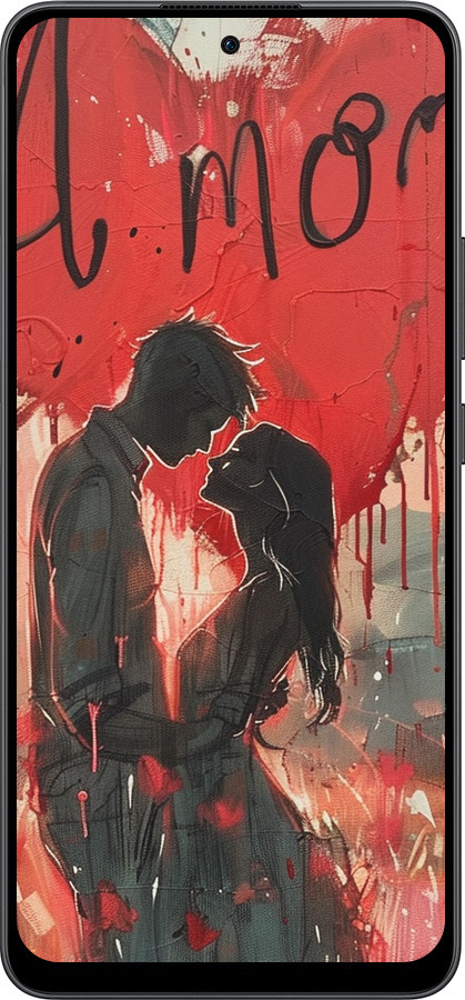 Силиконовый чехол Amore для Oppo Reno13 F 5G / Reno13 F 4G - 6047u-3955 изображение 