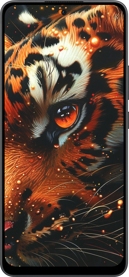 Силиконовый чехол Tiger для Oppo Reno13 F 5G / Reno13 F 4G - 6053u-3955 изображение 