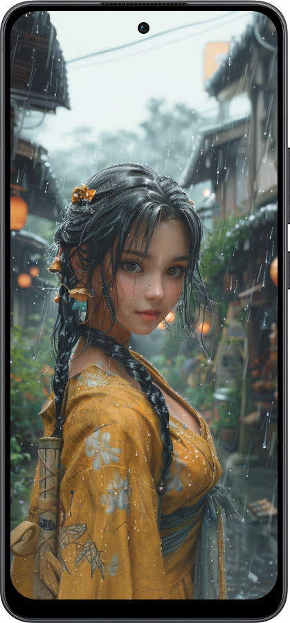 Силиконовый чехол Anime-girl для Oppo Reno13 F 5G / Reno13 F 4G - 6133u-3955 изображение 