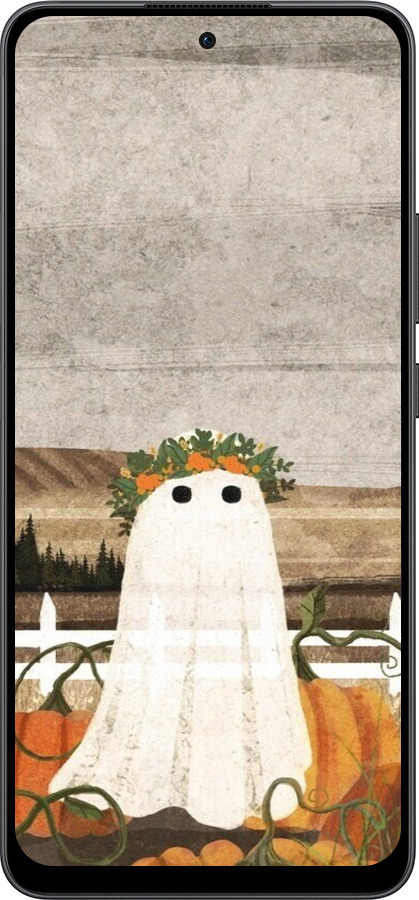 Силиконовый чехол Призрак для Oppo Reno13 F 5G / Reno13 F 4G - 6245u-3955 изображение 