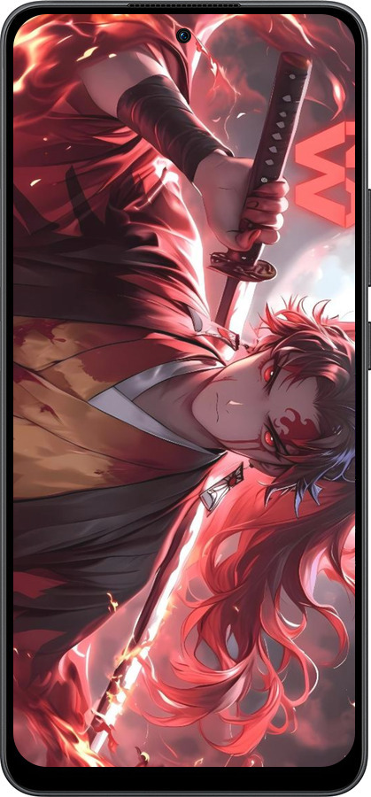 Силиконовый чехол Аниме воин для Oppo Reno13 F 5G / Reno13 F 4G - 6281u-3955 изображение 