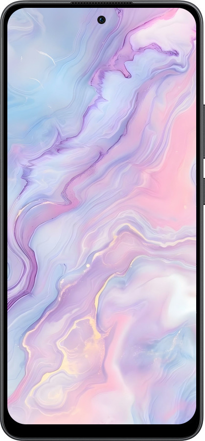 Силиконовый чехол Нежный мрамор для Oppo Reno13 F 5G / Reno13 F 4G - 6310u-3955 изображение 