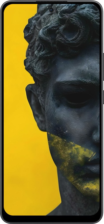 Силиконовый чехол Статуя арт для Oppo Reno13 F 5G / Reno13 F 4G - 6330u-3955 изображение 