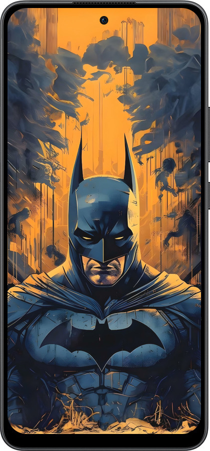 Силиконовый чехол Бэтмен для Oppo Reno13 F 5G / Reno13 F 4G - 6335u-3955 изображение 