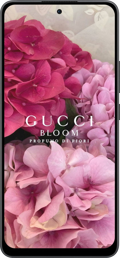 Силиконовый чехол Гучи для Oppo Reno13 F 5G / Reno13 F 4G - 6341u-3955 изображение 