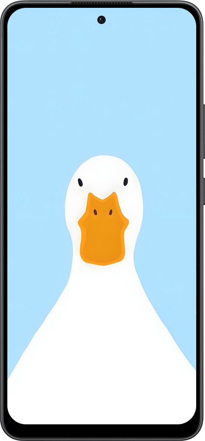 Силиконовый чехол Гусь для Oppo Reno13 F 5G / Reno13 F 4G - 6350u-3955 изображение 