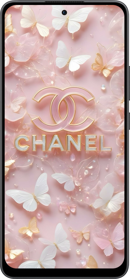 Силиконовый чехол Шанель для Oppo Reno13 F 5G / Reno13 F 4G - 6366u-3955 изображение 