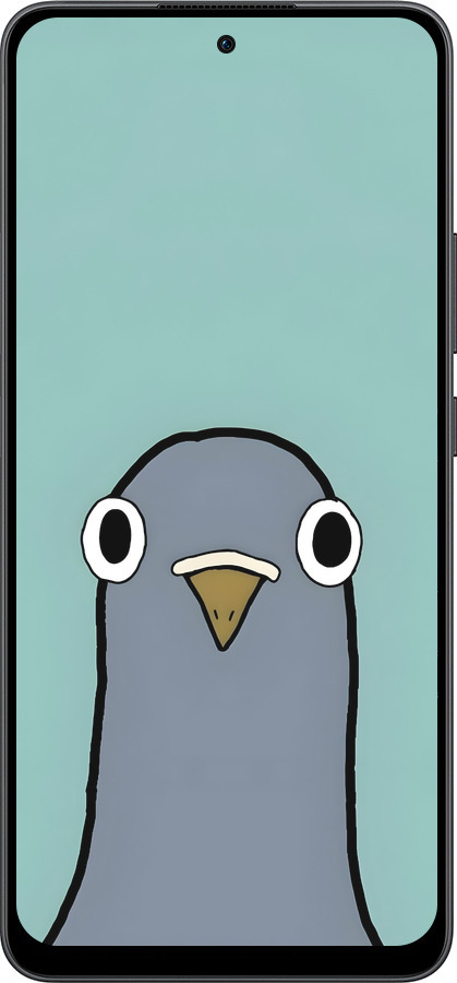 Силиконовый чехол Голубь для Oppo Reno13 F 5G / Reno13 F 4G - 6388u-3955 изображение 