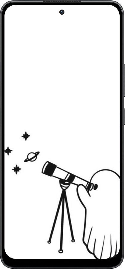 Силиконовый чехол Привидение астроном для Oppo Reno13 F 5G / Reno13 F 4G - 6444u-3955 изображение 