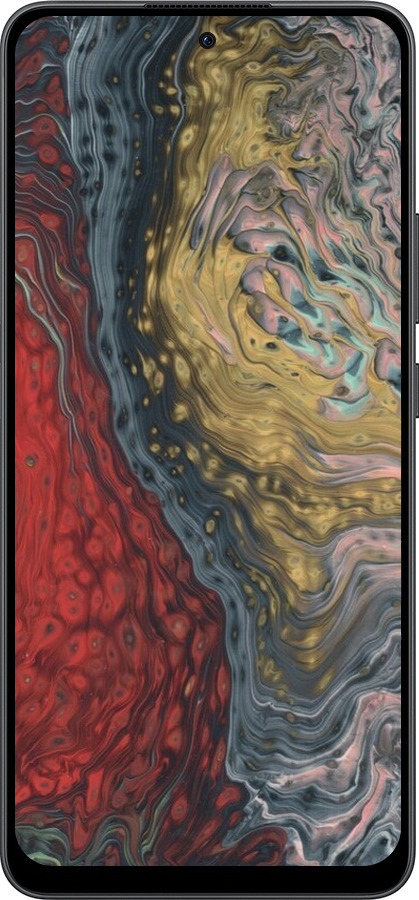 Силиконовый чехол С изображением абстрактной живописи для Oppo Reno13 F 5G / Reno13 F 4G - 6530u-3955 изображение 