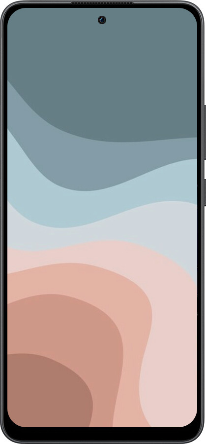 Силиконовый чехол С синими и розовыми волнами в стиле ретро для Oppo Reno13 F 5G / Reno13 F 4G - 6532u-3955 изображение 