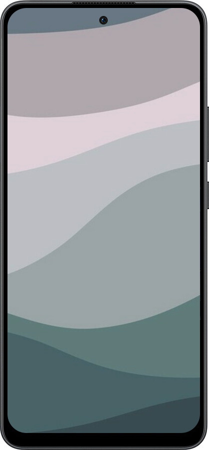 Силиконовый чехол С фиолетовым и бирюзовым ретро-стилем и волнами для Oppo Reno13 F 5G / Reno13 F 4G - 6533u-3955 изображение 