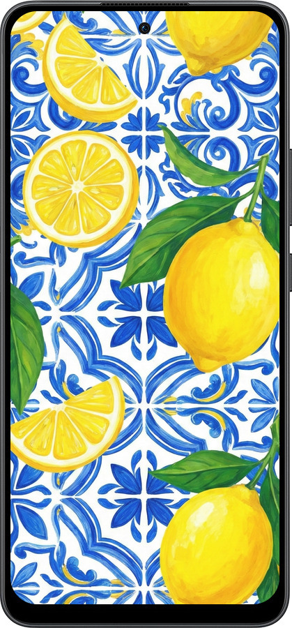 Силиконовый чехол Grocery Girl Italian Summer для Oppo Reno13 F 5G / Reno13 F 4G - 6766u-3955 изображение 