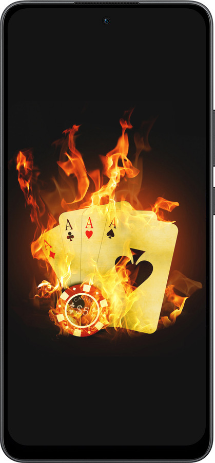 Силиконовый чехол Горящие карты для Oppo Reno13 F 5G / Reno13 F 4G - 839u-3955 изображение 