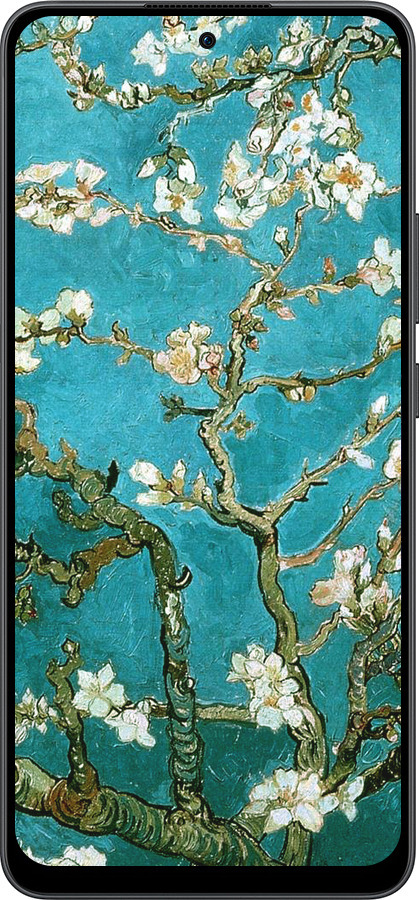 Силіконовий чехол Вінсент Ван Гог. Сакура для Oppo Reno13 F 5G / Reno13 F 4G - 841u-3955 изображение 