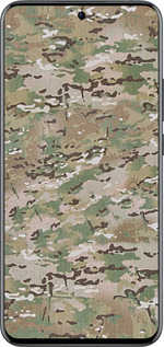 Силиконовый чехол Камуфляж v5 для Oppo Reno13 Pro - 1201u-3943 изображение 