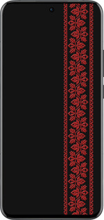 Силиконовый чехол Вышиванка 53 для Oppo Reno13 Pro - 2041u-3943 изображение 