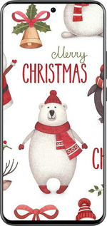Силиконовый чехол Merry Christmas для Oppo Reno13 Pro - 4106u-3943 изображение 