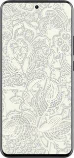 Силиконовый чехол Белое кружево для Oppo Reno13 Pro - 4383u-3943 изображение 