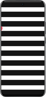 Силиконовый чехол Черно-белые полосы для Oppo Reno13 Pro - 4461u-3943 изображение 