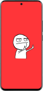 Силиконовый чехол Мем для Oppo Reno13 Pro - 4578u-3943 изображение 