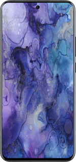 Силиконовый чехол Мрамор 7 для Oppo Reno13 Pro - 4802u-3943 изображение 