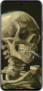 Силіконовий чехол Вінсент Ван Гог. Череп для Oppo Reno13 Pro - 5544u-3943 изображение 