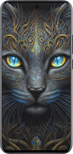 Силіконовий чехол Кішка для Oppo Reno13 Pro - 5548u-3943 изображение 