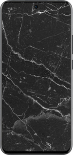 Силиконовый чехол Черный мрамор v2 для Oppo Reno13 Pro - 5568u-3943 изображение 