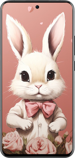 Силиконовый чехол Зайчик для Oppo Reno13 Pro - 5669u-3943 изображение 