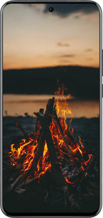 Силиконовый чехол Огонь для Oppo Reno13 Pro - 6021u-3943 изображение 